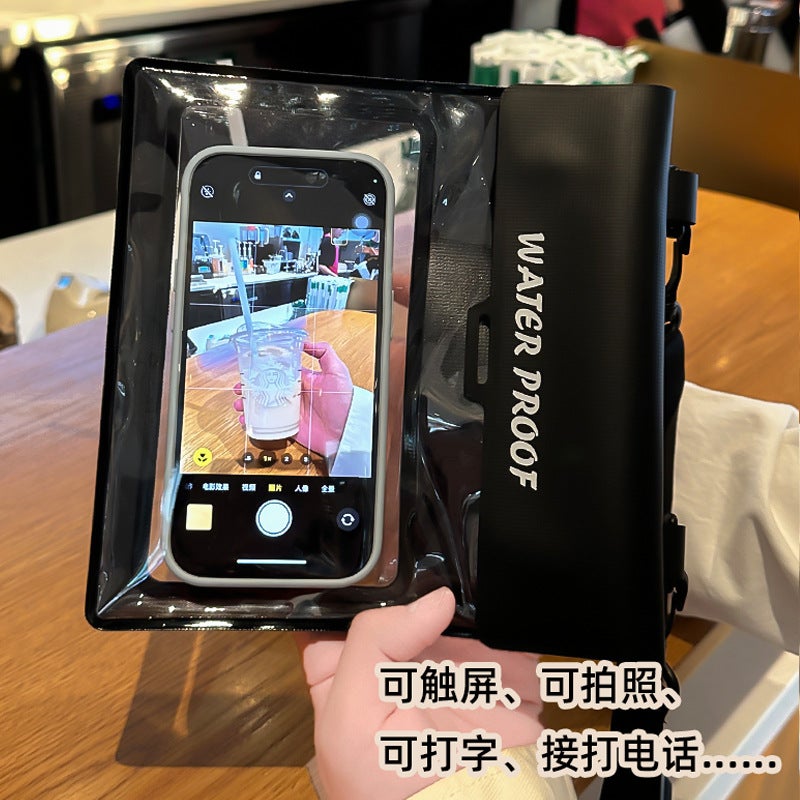 Mobile Phone Waterproof Bag Touchscreen Swimming Drifting Crossover Large Capacity Waterproof Bag Water Splashing Festival Must Belt Storage Waterproof Bag - Image 3